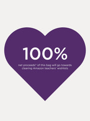 tarte™ loves teachers tote bag